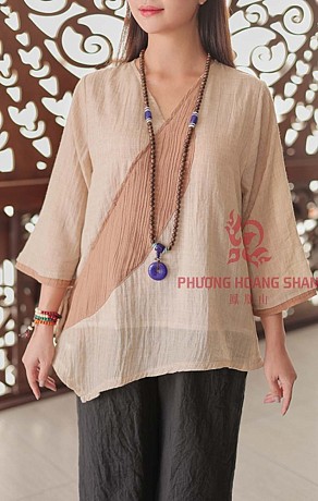 Đồ Đi Chùa Lam Nữ Pháp Phục Cao Cấp