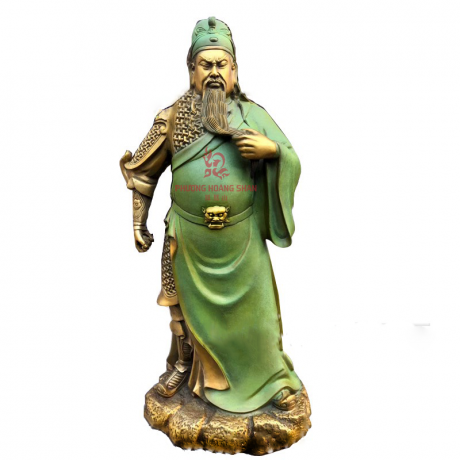 Tượng quan công bằng đồng thờ cúng tại HCM